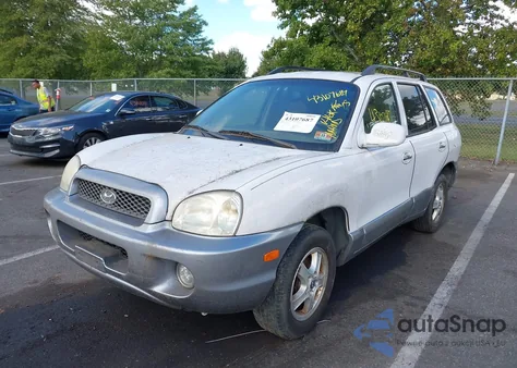 2004 Hyundai Santa Fe Gls/Lx z USA, uszkodzony, nr VIN KM8SC73E94U827697